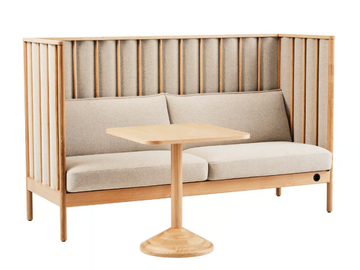 ONDULÉ - 3 seater high-back wooden sofa by Karl Andersson - view 3